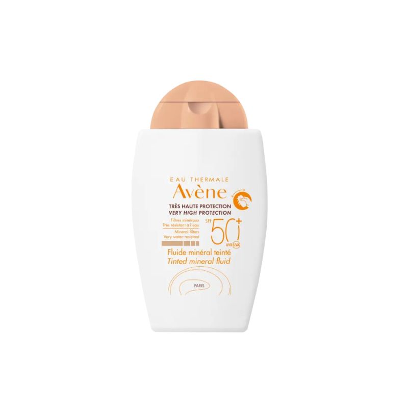 Avène Fluido Minerale Colorato SPF50+ - Protezione Solare Molto Alta 40 ml