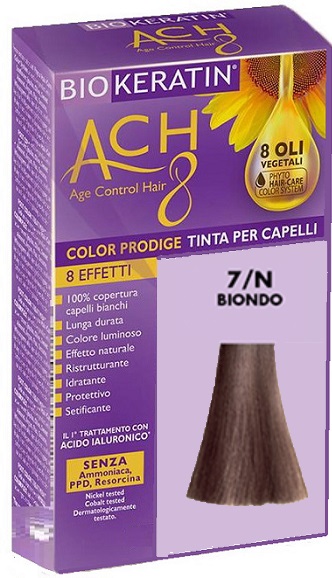 Biokeratin Ach 8 Color Prodige Tinta Per Capelli Colore 7 Biondo