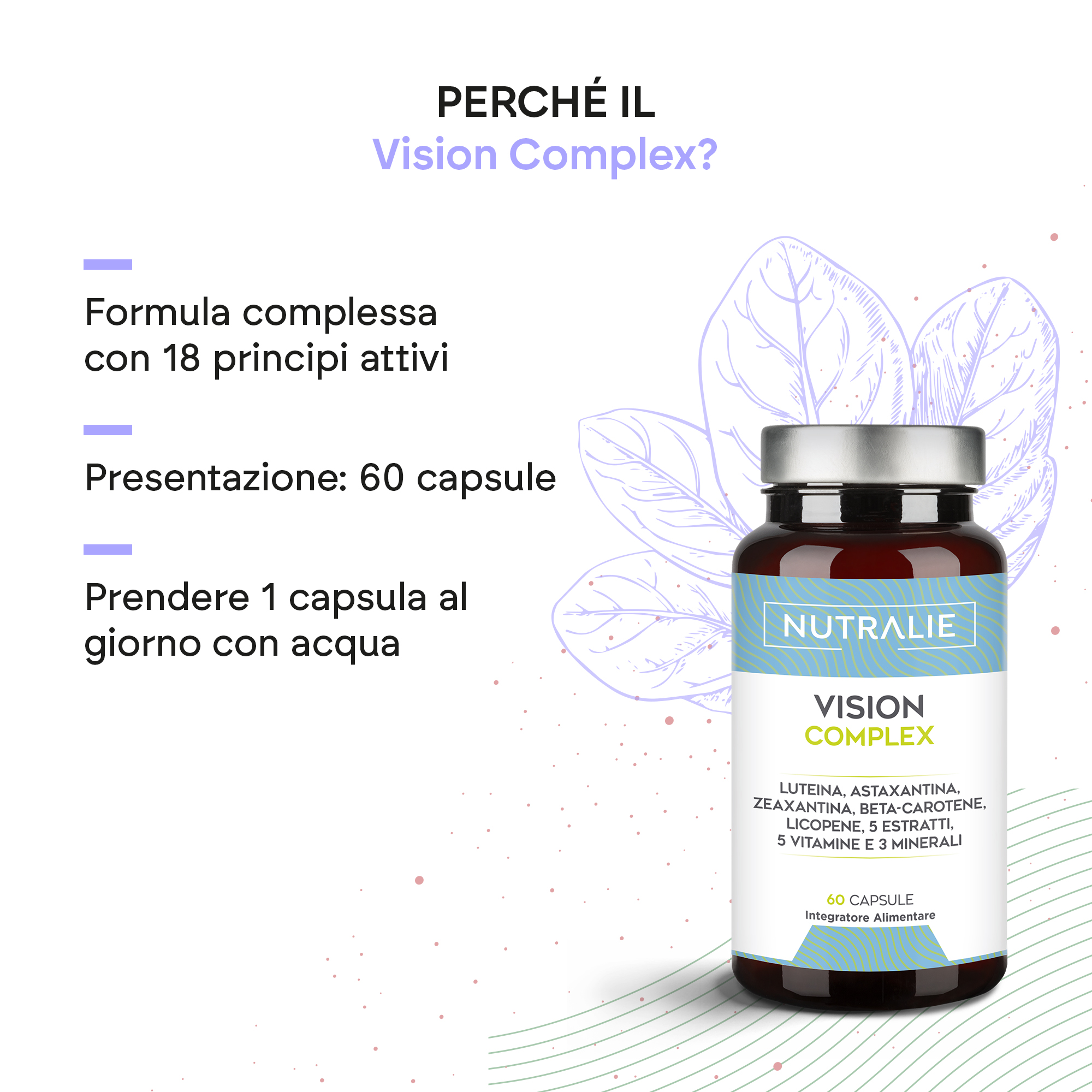 Nutralie Vision Complex 60 Capsule - Integratore Per La Vista