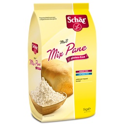 Schar Mix Pane Mix B Preparato per Pane e Impasti Lievitati Senza Glutine 1 Kg