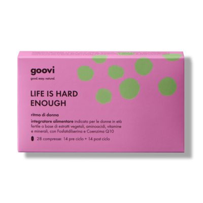 GOOVI LIFE IS HARD ENOUGH Integratore Donna 28 cpr