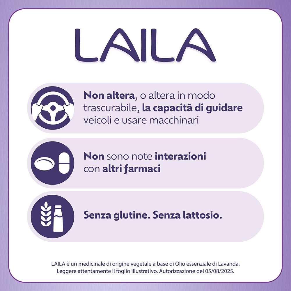 Laila per ansia lieve 14 capsule molli