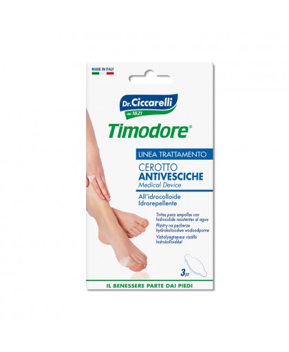 Timodore Cerotto Antivesciche Idrorepellente 3 Pezzi