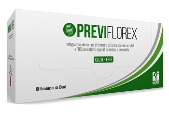 Previflorex Integratore 10 Flaconi da 10 ml