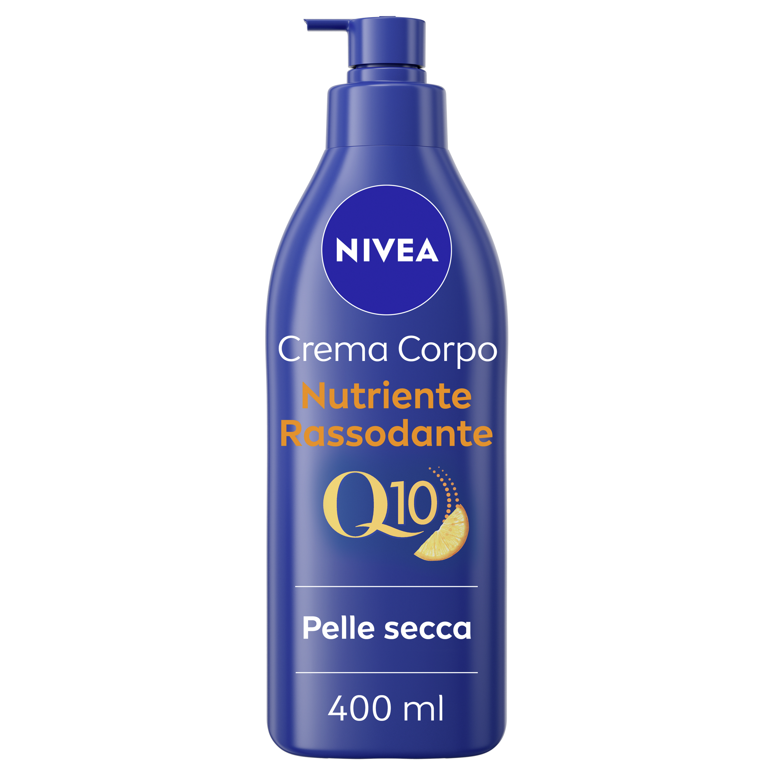 Nivea Q10 Crema Corpo Nutriente Rassodante 400 ml, Crema corpo rassodante e idratante pelle secca