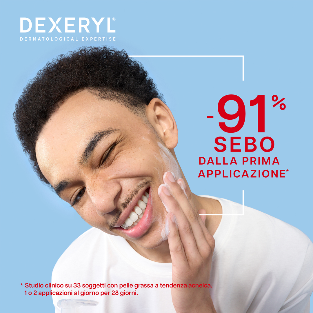 Dexeryl Dexeclear - Gel Schiumogeno Anti-Imperfezioni Per Pelle Grassa E A Tendenza Acneica 200 ml