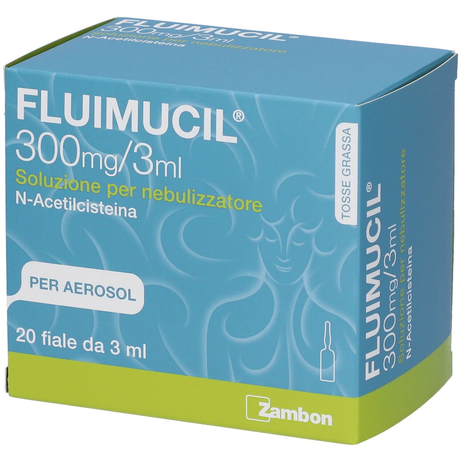 FLUIMUCIL*NEBUL 20F 300MG/3ML