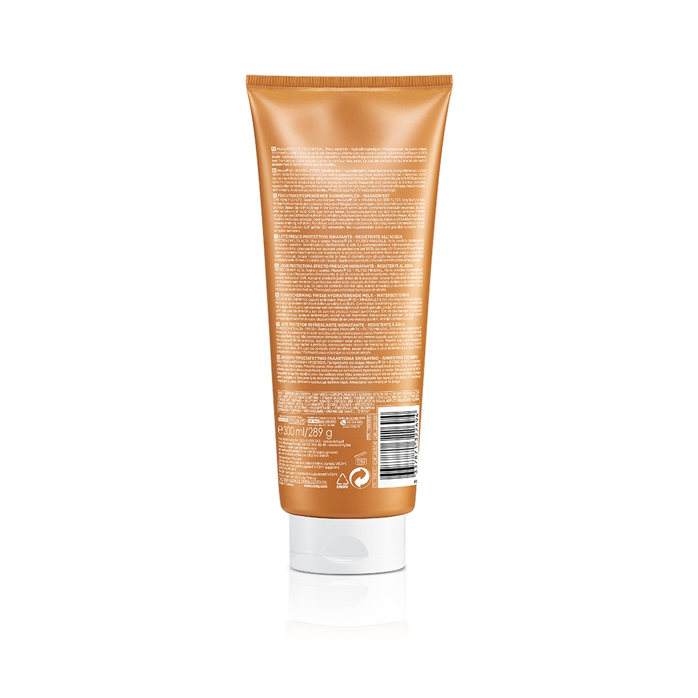 Vichy Idéal Soleil Latte Fresco Idratante SPF 50+ - Protezione viso e corpo - 300 ml