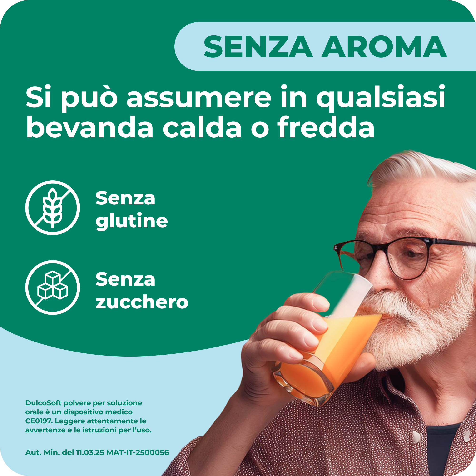 Dulcosoft, Dispositivo Medico, Feci Dure, Senza Glutine, Senza Zucchero, Macrogol 4000, 20 Bustine Predosate, Adulti, Bambini