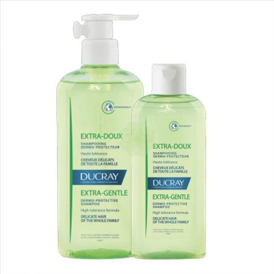 Ducray Extra Delicato Shampoo Capelli Normali e Delicati 400 ml + 200 ml OMAGGIO