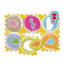 Chicco Tappetino Puzzle Animali +12m