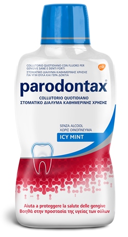 Parodontax Collutorio Uso Quotidiano Icy Mint 500 ml