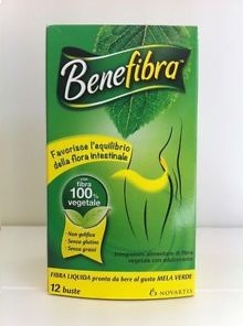 Benefibra Liquido Integratore Alimentare Fibre Vegetali Flora Intestinale Intestino Irritabile 12Bst