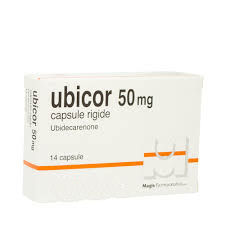 Ubicor 50 mg Ubidecarenone 14 Capsule