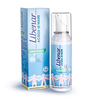 LIBENAR SPRAY SOLUZIONE ISOTONICA Acqua di Mare IGIENE NASALE 100ml