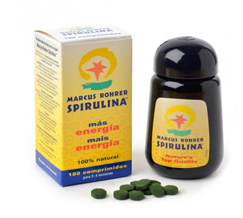 Marcus Rohrer Spirulina Energy & Immunity Integratore Ricostituente 180 Compresse