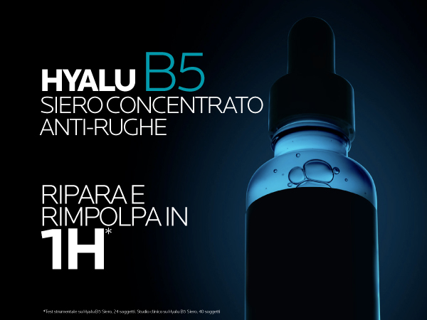 La Roche-Posay Nuovo Hyalu B5 Siero Concentrato Anti-Rughe. Adatto a tutti i Tipi di Pelle e fototipi. 30ml​