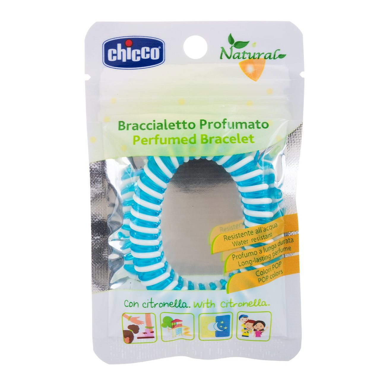 Chicco Antizanzare Bracciale in plastica profumato 1 pezzo
