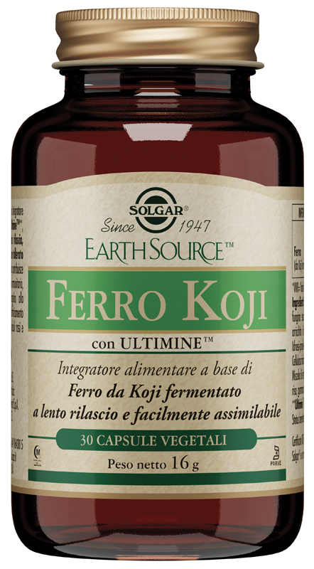 FERRO KOJI 30CPS VEGETALI SOLGAR 