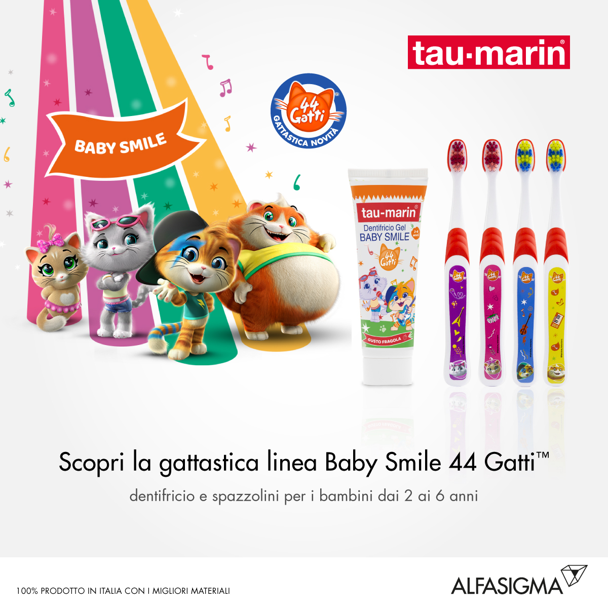 TAU MARIN SET BABY SP+DEN 44GA