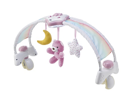 CHICCO Gioco Arco Lett.RainbowRosa