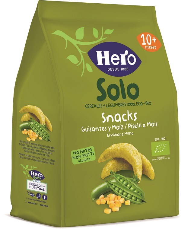 HERO BABY Snack Piselli/Mais