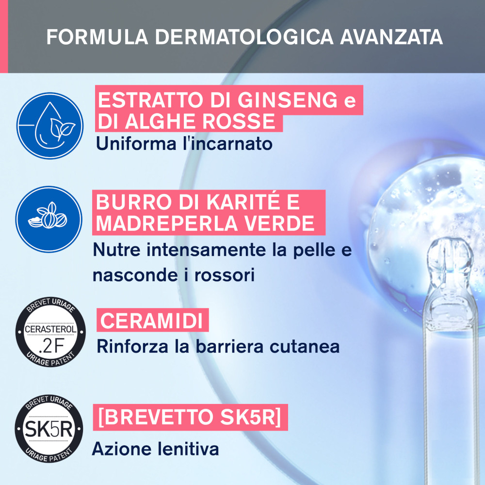 Uriage Roseliane crema anti-arrossamento ricca 50ml