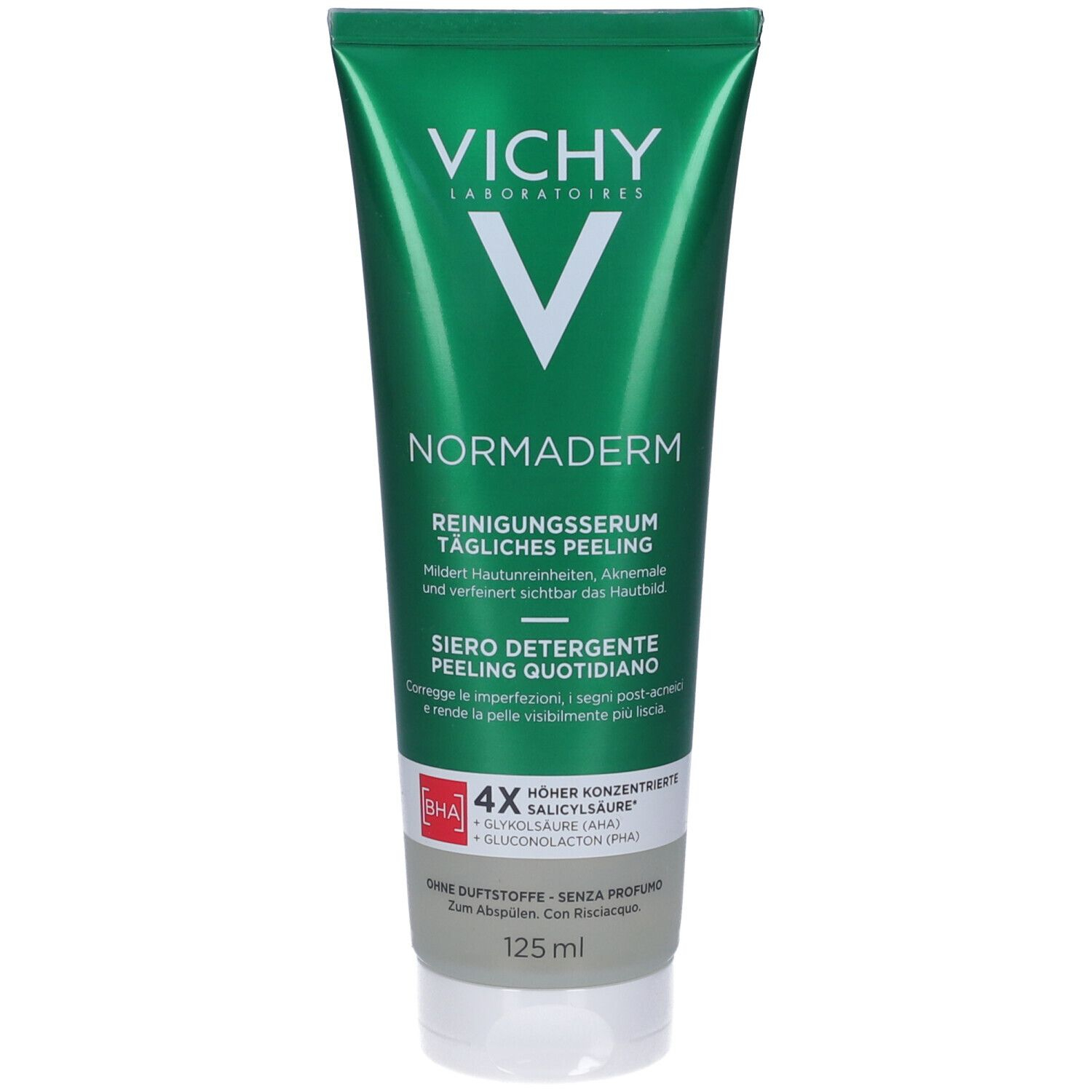 Normaderm Siero Detergente Peeling Quotidiano Viso e Corpo er segni post-acneici 125 ml