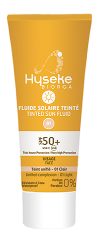 HYSEKE FLUIDO SOL CHI SPF50+