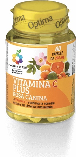 COLOURS OF LIFE VITAMINA C PLUS 60 CAPSULE 724 MG