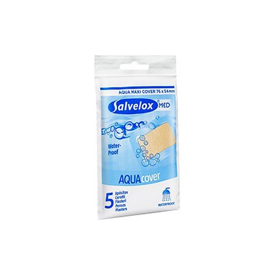 Salvelox Med Aqua Cover 76x54 mm 5 Cerotti