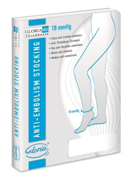 Gloria Med Thrombosis 18 Calza Autoreggenti Taglia L Corta 1 Pezzo
