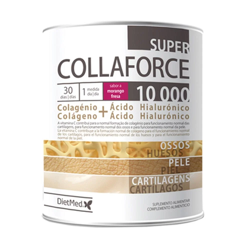 Dietmed Collaforce Super 10.000 Integratore Alimentare gusto Fragola, 450g