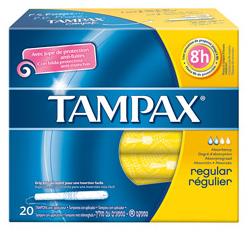 Tampax Blue Box Regular Assorbente Interno Flusso Leggero Medio 20 Pezzi
