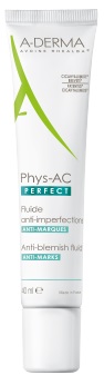 A-Derma Phys-Ac Perfect Fluido Anti-imperfezioni Viso 40 ml