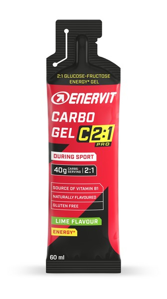 ENERVIT C2 1 Carbo Gel Lime