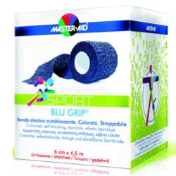 Master Aid Sport Blu grip benda elastica autobloccante cm 6 x 4,5 m
