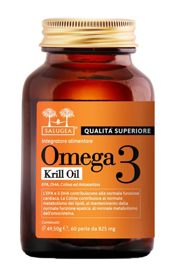 SALUGEA OMEGA 3 KRILL OIL60PRL