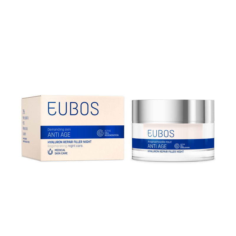 Eubos Hyaluron Perfect Night Crema Antirughe Notte 50 ml