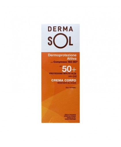 Dermasol Crema Solare Corpo SPF 50+ Protezione Molto Alta 100 ml