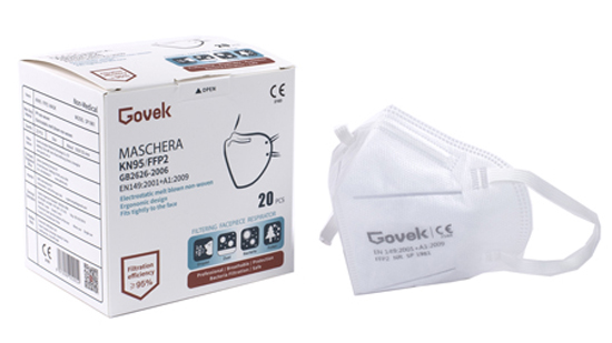 MASCHERINA FFP2 GOVEK 20PZ