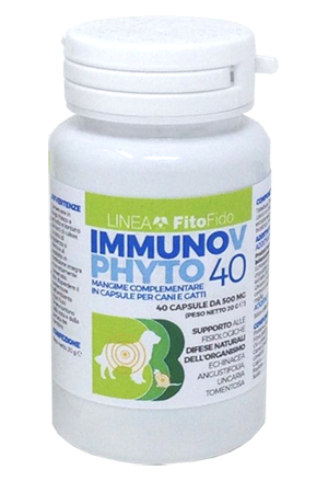 Immunovet Integratore Difese Immunitarie Cane e Gatto 40 Capsule