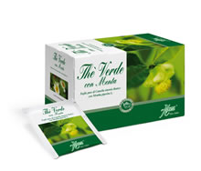 Aboca Thè Verde Con Menta Tisana Depurativa e Antiossidante 20 Bustine