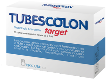 Tubes Colon Target Integratore Benessere Colon 30 Compresse