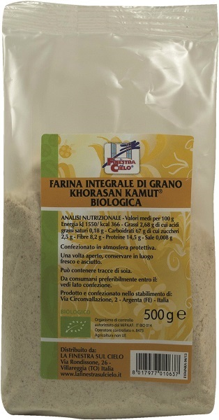 FARINA INTEGRALE DI KAMUT BIO 500 G