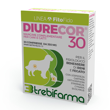 Trebifarma Diurecor Mangime Complementare Diuretico Cani E Gatti 30 Compresse