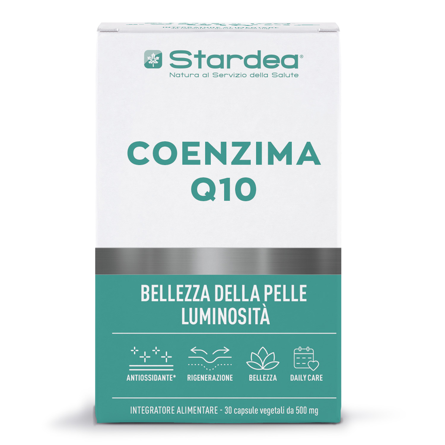 STARDEA COENZIMA Q10 - INTEGRATORE ALIMENTARE - 30 capsule vegetali - BELLEZZA DELLA PELLE