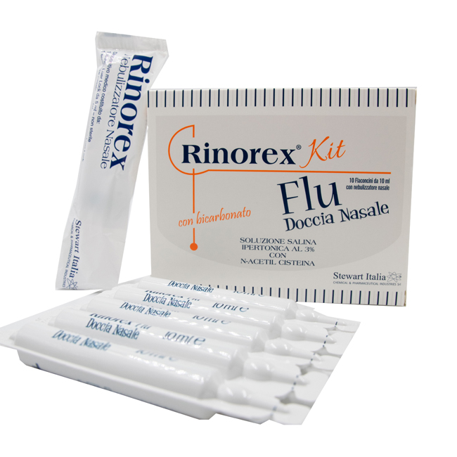 RINOREX Flu Doccia Kit