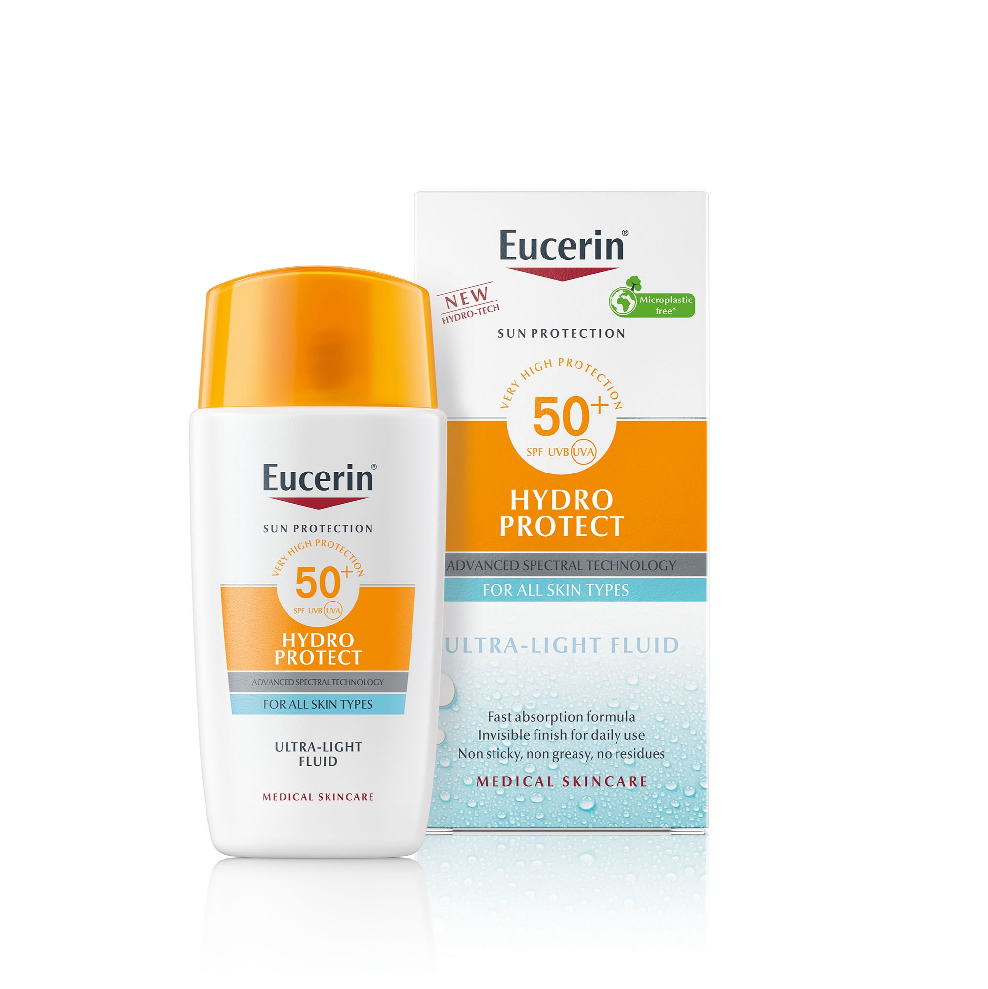Eucerin Sun Face Hydro Protect Fluido Viso SPF 50+ 50ml