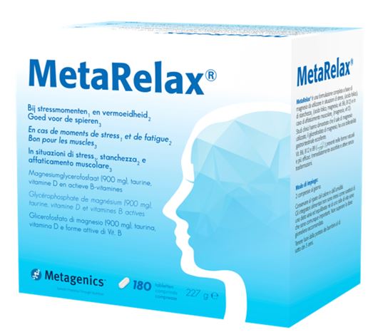 Metarelax integratore alimentare di magnesio 180 compresse